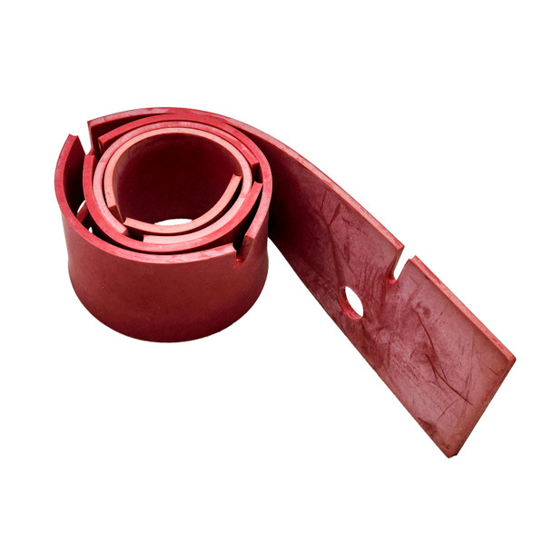 4023698 - Squeegee blade 30 inch (760mm) linatex® front (red) 175-3507