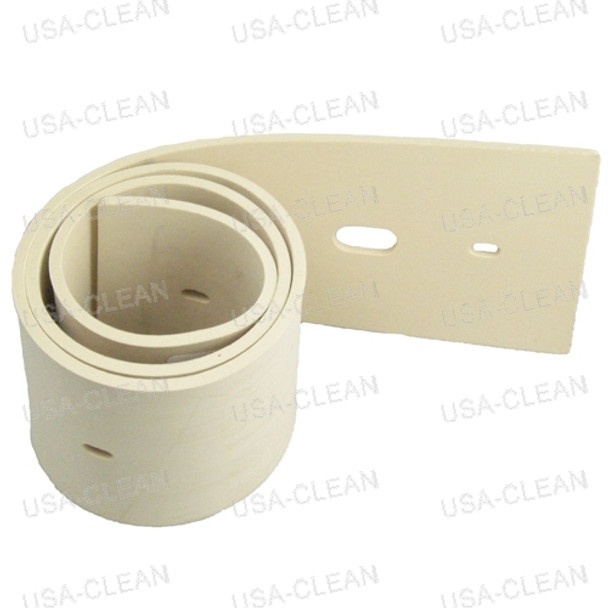 067760601 - Squeegee blade 40 inch gum rubber rear (tan) 175-6670