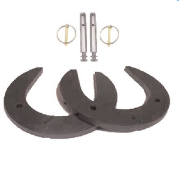 AR0032-KIT - 50 lb horseshoe weight kit 163-0160