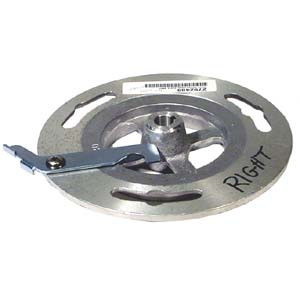 27-9-2489 - Right brush drive assembly 164-0493
