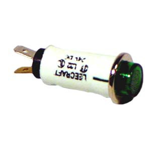 24-9-0481 - Indicator light with clip (green) 164-0888