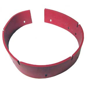 76-9-3561 - Front rubber skirt 164-1738