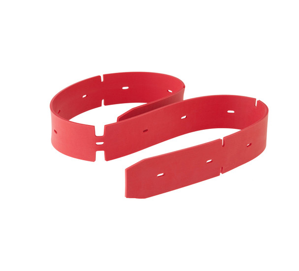 - Squeegee blade 43 5/8 inch gum rubber front (red) 994-0046