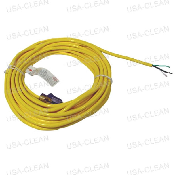  - 16/3 replacement power cord 50 foot (yellow) 991-5006