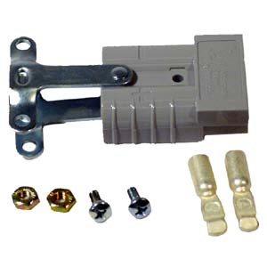 8313S - Gray plug with pins & clamp 50 amp 162-5026