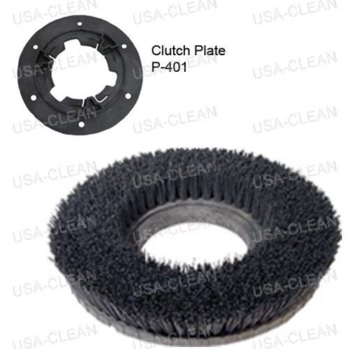 - 13 inch heavy grit stripping brush - 80 grit (OBSOLETE) 996-6094