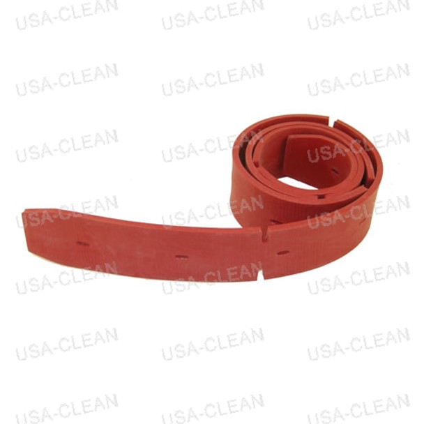 223606 - Squeegee blade 47.41 inch gum rubber front (red) 175-9049