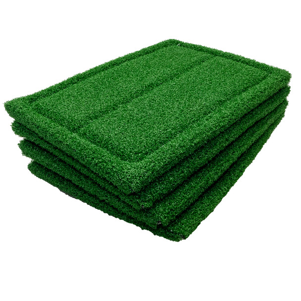 555968 - 14x20 green turf pads (pkg of 4) 206-4830