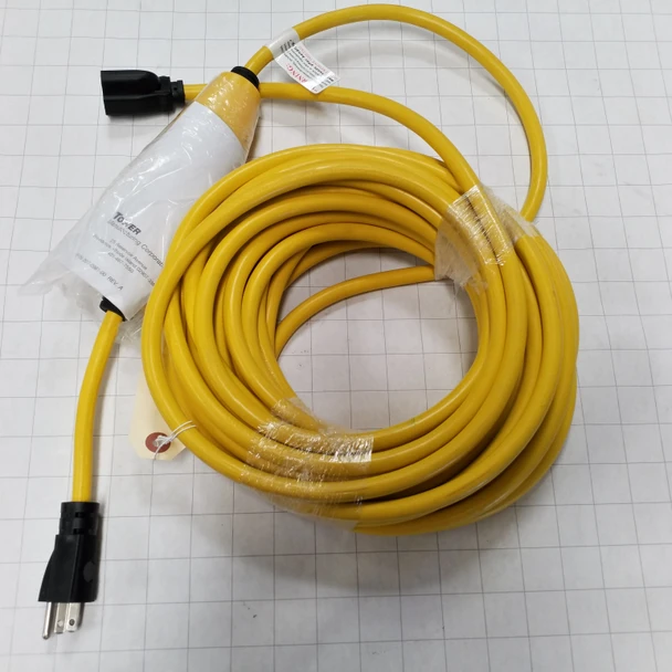  - 12/3 extension cord 50 foot with GFCI (yellow) 991-7120