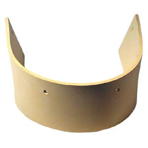 250-1139G - Shroud curtain gum rubber (tan) 202-1995