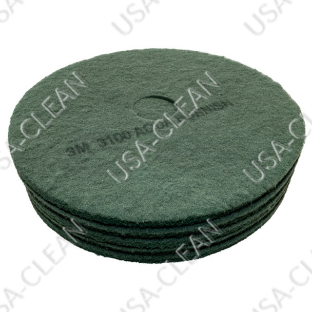 20-402320 - 20 inch Burnisher Pad, Aqua (Case of 5)                      202-6508