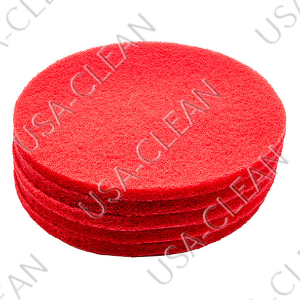 20-422R - Floor Pads, 20 inch Red - Case of 5 pads 202-6517