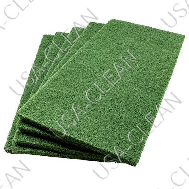 55-14X28/ETC - 14 x 28 inch Premium Green Scrubbing Pad (pkg of 5) 255-9011                      