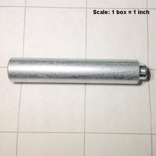 833254 - Bumper wheel axle 174-0070