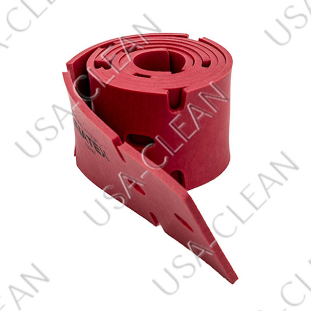 172282 - Squeegee blade 34 inch linatex® front red 174-8174 172282 - Squeegee blade 34 inch linatex® front red 174-8174