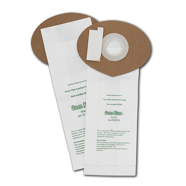  - 6qt closed mouth paper bag (pkg of 10) 991-6036