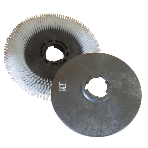 8505120 - 20 inch soft scrubbing brush (molded with clutch) (white) 192-1453