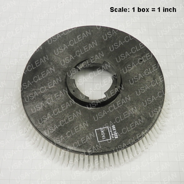 8504800 - 17 inch soft scrubbing brush (molded with clutch) (white) 192-9424 8504800 - 17 inch soft scrubbing brush (molded with clutch) (white) 192-9424