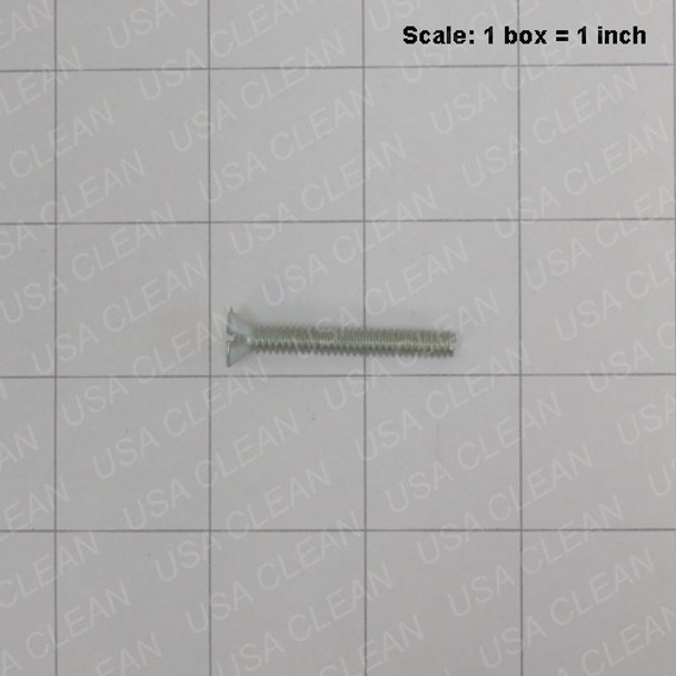  - Screw 10-24 x 1 1/2 flat head slotted zinc plated 999-0449                      