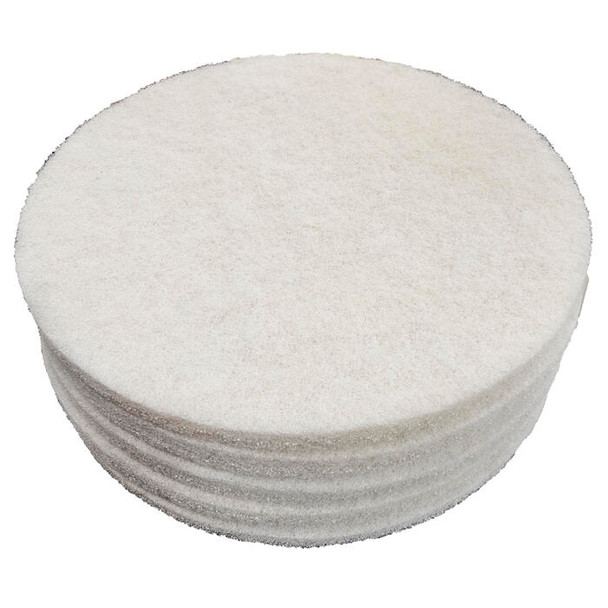 41-20/ETC - ETC 41-20/ETC 20 inch premium white polishing pad (pkg of 5)