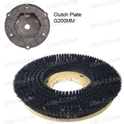 772916  W/ G-200MM - 16 inch nylon scrubbing brush 996-0218