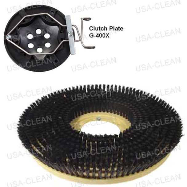 772918  W/ G-400X - 18 inch nylon scrubbing brush 996-0223                      