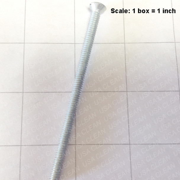  - Screw 10-24 x 3 1/2 flat head slotted zinc plated 999-0255                      