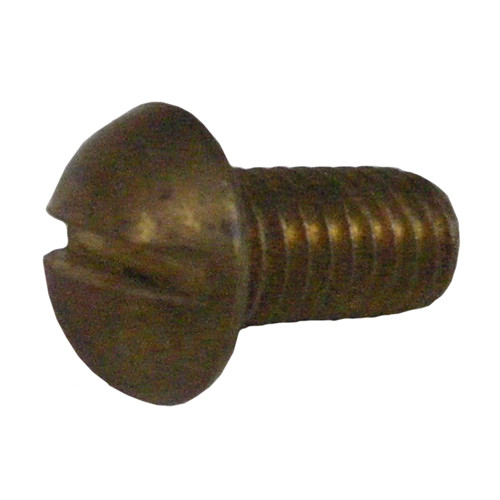  - Screw 10-32 x 3/8 pan head slotted brass 999-0174
