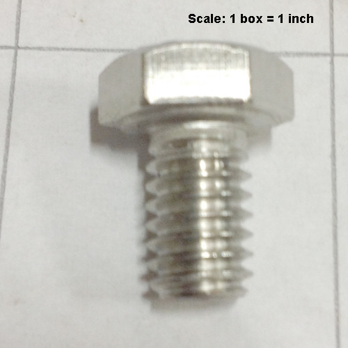  - Bolt 5/16-18 x 1/2 hex head stainless steel 999-0547