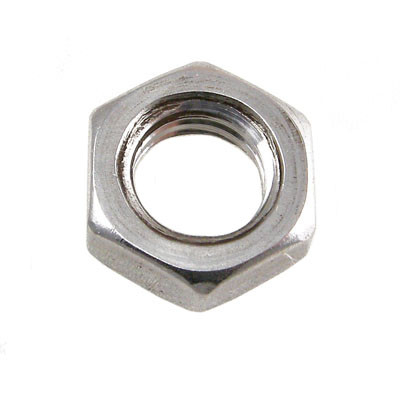  - Nut 3/8-16 hex jam stainless steel 999-0628