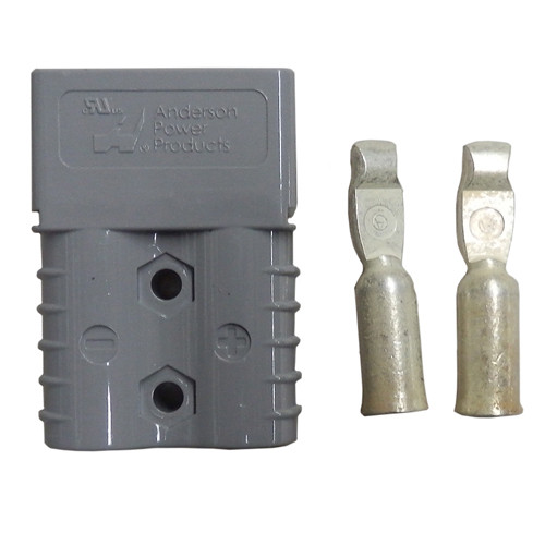 33-9-3981 - 120 Amp gray charger plug with pins SB120 164-7934