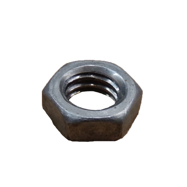  - Nut 3/8-16 hex jam plain finish 999-0247