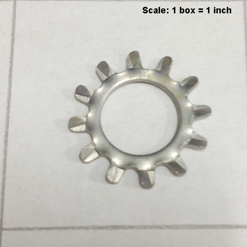  - Washer 5/16 external star lock stainless steel 999-0548
