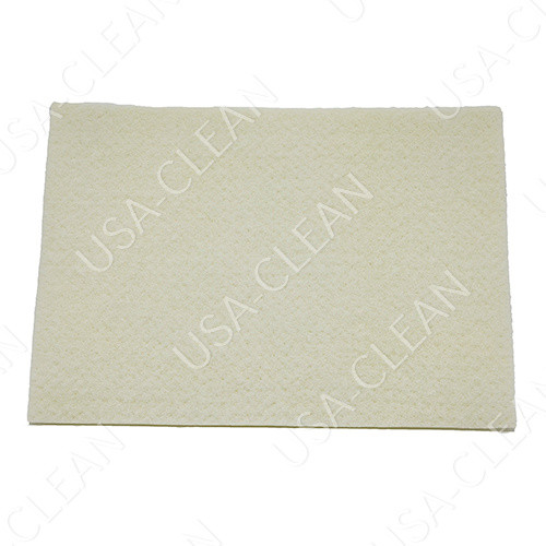  - 20 inch driver pad (white) (pkg of 10) 260-1048