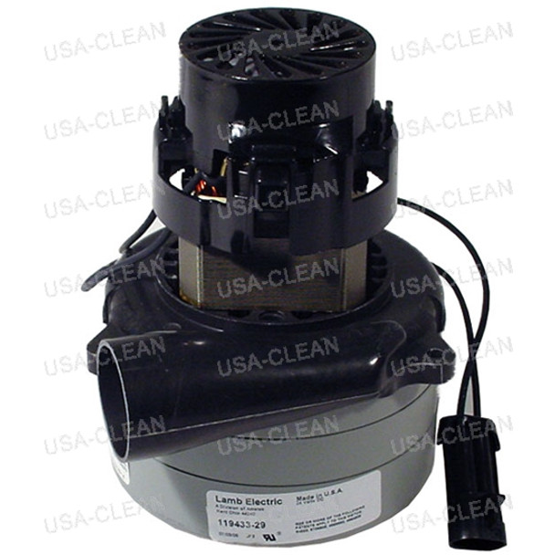  - 24V 3 stage vacuum motor tangential with snout 991-1230