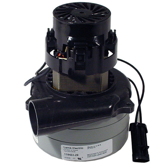 24V 3 stage vacuum motor tangential with snout 991-1230 – Ships