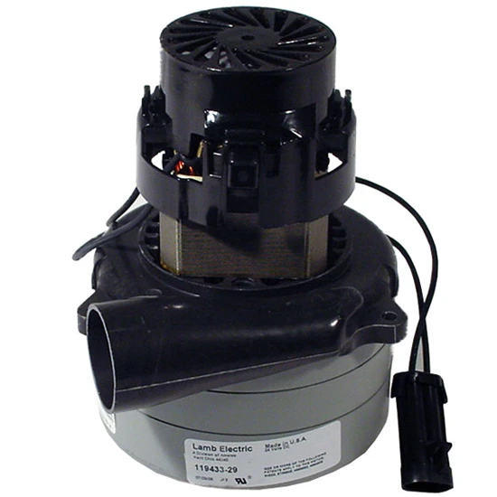  - 24V 3 stage vacuum motor tangential with snout 991-1230