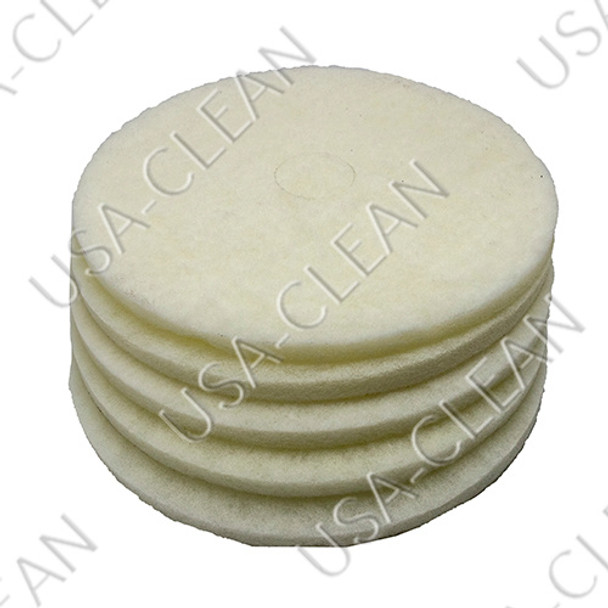 40-20/ETC - 20 inch Cure white pad (pkg of 5) 255-2012 40-20/ETC - 20 inch Cure white pad (pkg of 5) 255-2012