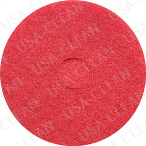 51-22/ETC - 22 inch premium red scrubbing pad (pkg of 5) 255-2260