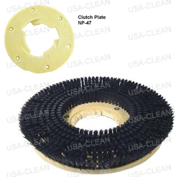 772918  W/ NP-47 - 18 inch nylon scrubbing brush 996-0235                      