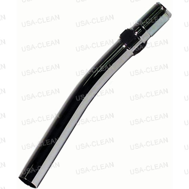  - 1 1/4 inch x 13 in Chrome curved wand w/ metal swivel sleeve 991-8018                      