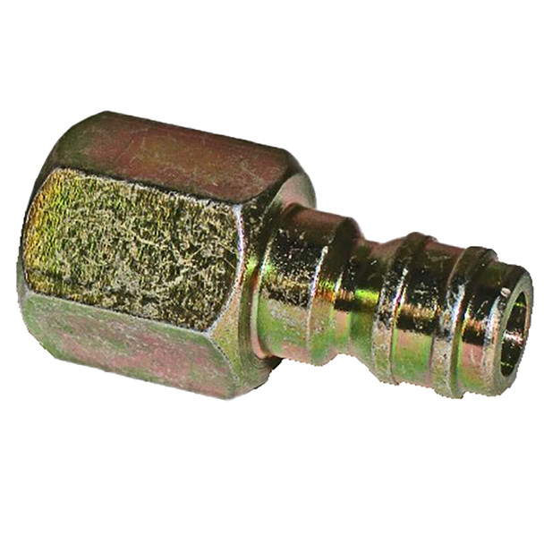 87071360 - COUPLER, 1/4 inchPLUG, FEMALE, STEEL/ZINC 993-3037