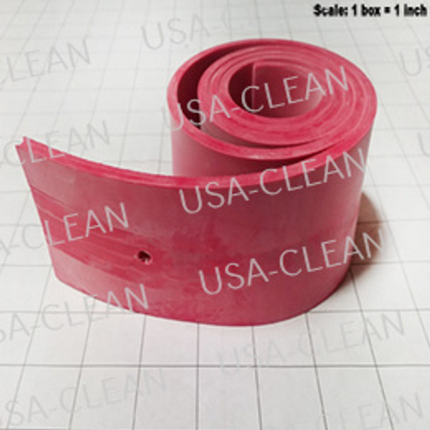  - Squeegee blade 35 inch gum rubber rear (red) 994-1007