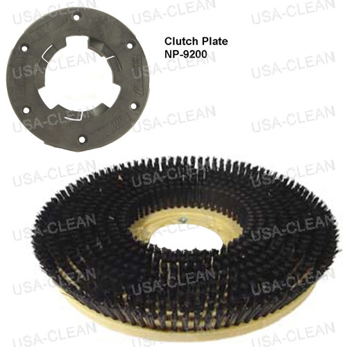 770218 W/ NP9200 - 18 inch union mix polishing brush 996-0297