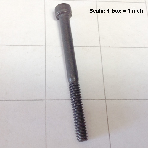  - Screw 10-24 x 2 1/4 socket head alloy plain finish 999-0099