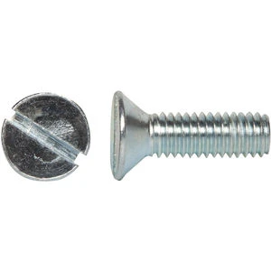  - Screw 10-32 x 5/8 flat head slotted zinc plated 999-0087