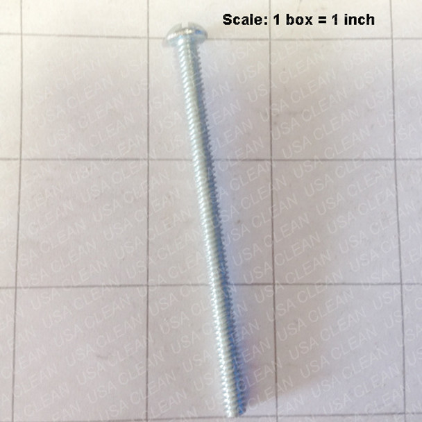  - Screw 10-24 x 3 round head slotted zinc plated 999-0206