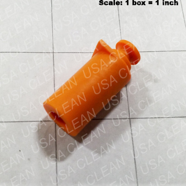 4110540 - Plastic flanged bolt (orange) 192-6556