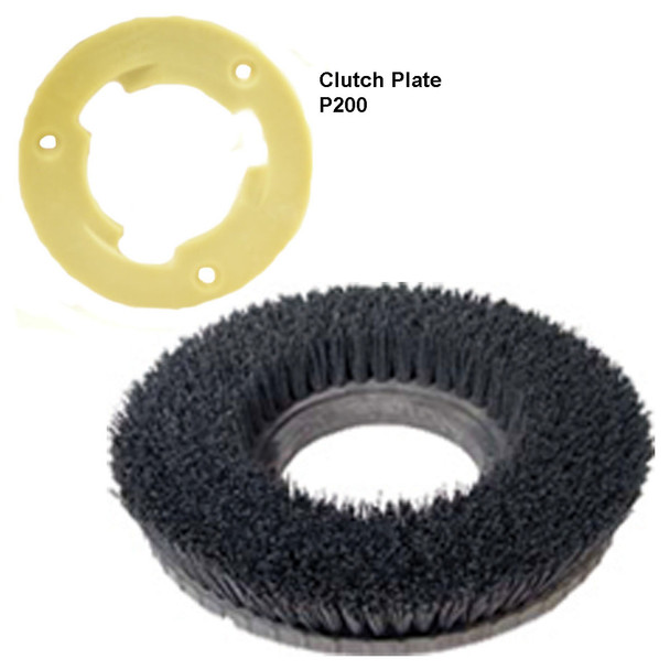 772419W/P200 - 19 inch polypropelene scrubbing brush 996-1408