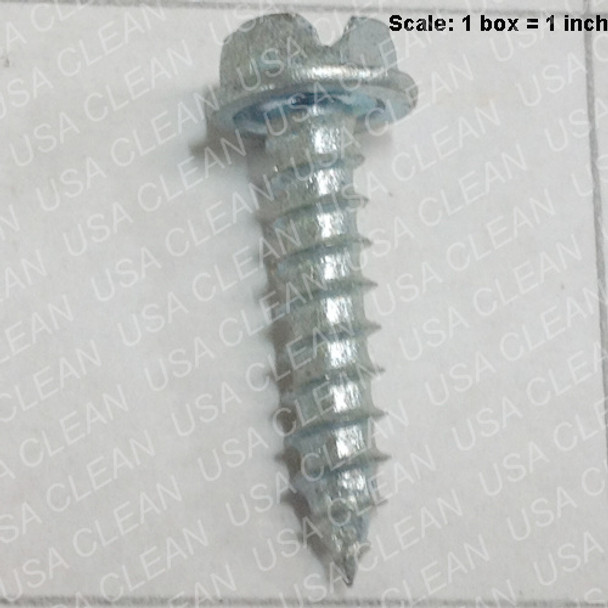  - Screw 8 x 3/4 hex washer head slotted zinc plated 999-0392                      